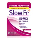 Slow Fe 45 mg di ferro supplemento per la carenza di ferro, rilascio lento, alta potenza, facile da ingoiare compresse - 30 conte