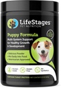 Fase 1: Puppy Formula 0-3 Anni per Dog Weight Gain, Muscle & Joint Development, Healthy Skin & Coat | Omega 3 & 6, Spirulina, Vitamina B6 & Probiotics - Vet Approvato