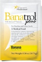 Banatrol Anti-Diarrheal naturale con Prebiotici, Rilievo per IBS, Diarrea ricorrente, Cibo medico clinicamente supportato, Non-Constipazione (Banana)
