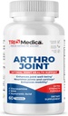 Arthro Joint Glucosamine MSM + Acido Ialuronico Tablet, Supporta Struttura Giunta sana, Funzione & Comfort, Non OGM, Gluten Free, Soy Free, 60 Count (Pack of 1)