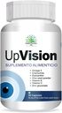 Generico Upvision Eye Care Supplemnt per la salute degli occhi con Omega-3, Vitamina E, VIT A, VIT C, Lutein, Zeaxanthin, VIT B2 Vegetariano 60 capsule-Pack di 1