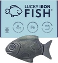The Original Lucky Iron Fish ®. Un'alternativa di supplemento di ferro per ridurre la carenza. Nessun problema. Utilizzare una volta al giorno - fornitura di 5 anni inclusa.