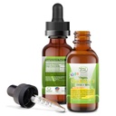 Omega 3 per bambini - Limone organico, Vegan, Supplemento liquido - Olio di pesce per bambini con DHA, EPA, DPA acidi grassi - Olio di alghe a base vegetale - Immune, Cuore, Salute del cervello per bambini- 30-60 Dosi