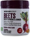 Nutrizione Funziona Beet con Turmeric & Ginger. Senza glutine, senza aggiunta di zucchero. Supporta energia e resistenza. Integratore alimentare. 20 Serve 7.1 oz