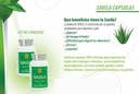 Nutrisalud Prodotti Capsulas de Savila, Aloe Vera capsule 500mg. Set de 2 frascos 100 capsule CADA uno.Efectivo Contra ulceras,agruras,mala Digestion,Colitis,estreñimiento. Dura mas de 3 Meses.