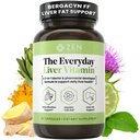 Nutrienti Zen La vitamina del fegato di tutti i giorni - Detox e Riparazione del fegato con Bergacyn FF, Thistle di latte organico, radice di dadelion & estratto di carciofo per la salute del fegato - Integratori di supporto del fegato