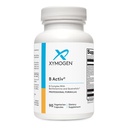 XYMOGEN B Activ Vitamina B Complex con Benfotiamine, Methylfolate, Biotin, Vitamina B6 & B12 (Methylcobalamin b12) - Integratori di energia per il supporto adrenale & Mood (90 capsule)