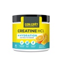 CON-CRET Creatina HCl + Hydration | Elettrolita Powder Tub | Citrus Mango | Elettroliti senza zucchero | Formula di riidratazione w Potassium, Sodio, Zinco, Magnesio a Hydrate & Recover (40 serv)