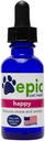 Felice - Tutto il liquido naturale Spray Supplemento - Eases Separation Anxiety, Aiuta con Vet Visite, Viaggi, Grooming, Perdita di un amico (Dropper 1 oz)
