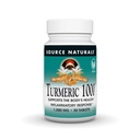 Fonte Naturals Turmeric 1000, Supporta la risposta inflammatoria sana del corpo*, 1.000 mg - 30 compresse