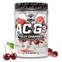 PMD Sport ACG3 Completamente Carico - Elettrizzante Polvere Pre Workout - Alta Energia & Pompa Pre Workout per Uomini e Donne per Massimizzare Focus, Endurance & Performance - Slush Ciliegia (30-60 Serve)
