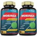 2 confezioni steroidi Dianabol, 4 mesi di fornitura con curcuma, Ashwagandha, zenzero, liquirizia, pepe nero | supporto immunitario, energia Booster | Oleifera Leaf Herb integratori