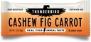 Thunderbird Bars Energy Snack, senza glutine con proteine, sano cibo reale, Vegan Paleo Non OGM, Non Aggiunto Zucchero, Cashew Fig Carrot Flavor (12 Conte, 1.7 oz. Bars)