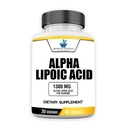 American Standard Supplements Alpha Lipoic Acid 1300mg Per Serving - Vegan, Gluten Free, Non-GMO, 60 Capsule, 30 Serve