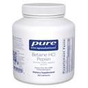 Pure Encapsulations Betaine HCl Pepsin - Integratore di enzimi digestivi per l'aiuto alla digestione e il supporto, acido di stomach e assorbimento nutriente* - con Betaine HCl Pepsin - 250 capsule