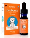 Probiotici liquidi Humarian Probonix per gatti - 8-Strain Cat Probiotic Drops fortificare Feline Gut Health, Dental Health, Immunity and More - 30-Day Supply - Liver Flavor