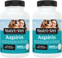 Aspirina Nutri-Vet Chewables per cani grandi, 75 Conte, Confezione da 2