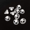 (10 pz) Amplificatore acustico Dome Open Fit Earplug Earbuds per apparecchi acustici RIC (M φ9mm)