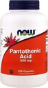 Ora alimenti, acido pantotenico, 500 mg, 250 capsule