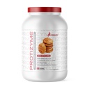 Nutrizione metabolica, Protizyme, Polvere di proteine del siero 100%, Alta proteina, Carbo basso, Proteina di siero di grasso basso, enzimi digestivi, 24 vitamine e minerali essenziali, 4 Pound (52 ser)