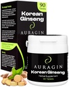 Auragin® autentico Ginseng rosso coreano – Made in Korea – 6 anni Radici – No Additivi o altri ingredienti – 100% Panax Ginseng rosso in ogni Tablet