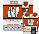 LABRADA NUTRITION - Lean Body RTD Whey Protein Shake, Conveniente On-The-Go Meal Sostituzione Shake for Men & Women, 20 grammi di Protein – Zero Sugar, Lactose & Gluten Free, Salted Caramel (Pack of 16)