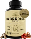 600 Mg supplemento di Berberina – Berberina HCL & Ceylon capsule di cannella per le donne & uomini – Supporta la gestione sana del peso & digestione