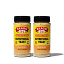 Bragg Premium Nutritional Yeast Seasoning - Vegan, Gluten Free – Buona Sorgente di Proteine & Vitamins – Sostituto di formaggio parmigiano salato nutriente nutriente (Original, 4.5 Ounce (Pack of 2))