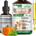 Broad Spectrum Herbal Intestinal Defense con Probiotico per Gatti e Cani - Supporto naturale Aiuta a rimuovere le tossine - Supplement Drops - Made in USA