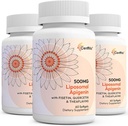 Liposomal apigenin 500mg Softgels - Optimal Apigenin Supplemento con Fisetin, Quercetin e Theaflavins - 6 mesi di fornitura
