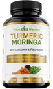 Estratto di chicco di caffè verde - Supplementi di curcumina e chicco di caffè verde organico - 120 capsule vegetali supplemento per le donne e gli uomini
