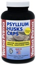 Yerba Prima Psyllium Husks Caps fibra alimentare 625 mg, 180 capsule - Colon Cleansing Supplement - Gut Health - Non-GMO Gluten Free