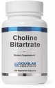 Douglas Laboratories Choline Bitartrate | Supplemento al supporto del fegato, della salute neurologica e del cuore, del fuoco mentale e del sistema nervoso* | 100 capsule