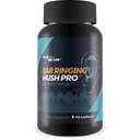 Ear Ringing Hush Pro - Tinnitus Relief for Ringing Ears - Hearing Support Supplement - Supporto Ridotto Gonfiamento & Cirgolamento Migliorato per il Rilievo Anello Ear - Natural Formula Ear Ringing Pills