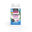 Charcocaps Fast Acting Gas Relief per Bloating & Flatulence, Droga Free Detoxifying Charcoal Formula, 100 capsule, 30 giorni di alimentazione, rosa