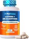 ProVision Lutein & Zeaxanthin Integratori Lutein vegetale & Zeaxanthin Eye Vitamins - Zeaxanthin Plus Lutein Supplemento per Occhi - 30 Capsule