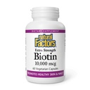 Fattori naturali Biotina 10000Mcg, 60 CT
