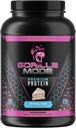 Gorilla Mind Premium Whey Protein - Torta di compleanno, 25 Grammi di Isolato di proteine del siero di siero e concentrato,Recuperare e costruire il muscolo (30 Serve)