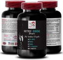 A-AKG - NITRIC OXIDE BOOSTER - integratori di ossido nitrico per gli uomini, energia di esercizio, potenza della pompa, formula di fitness, formula di resistenza, messa a fuoco delle prestazioni, miscela di energia, aumento di potenza 1 Bottiglia 60 compresse