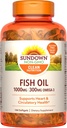 Sundown Fish Oil, 144 Conte