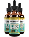 Prostavec Advanced Prostate Support Supplemento - Formula liquida per l'assorbimento più veloce con Pygeum, Saw Palmetto, Sting Nettle + Turmeric & Damiana - Vegan, Non-GMO - 6 fl oz