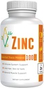 AlcheVita Zinc 50mg – Alta bio-validabilità – Minerale Trace Essenziale – Supplemento per Supporto Immune, Bones, Skin & Muscle Support