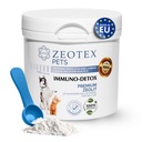 Polvere di Zeolite 100% integratore alimentare naturale per l'immunità e la disintossicazione, salute digestiva, polvere di supplemento di salute comune, disintossicazione del fegato, migliorare la salute dell'animale domestico w/Easy-to-Use integratori di animali, 350g/12.35 oz