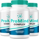Rize labs ProMind Complex Supplement, Organic Memory Supporting Formula per rafforzare il cervello usato per aumentare la memoria - Confezione di 3(180 capsule)