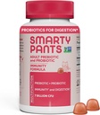 Probiotici e prebiotici per la salute digestiva: supplemento di salute del fegato, prebiotico clinicamente studiato per il supporto immunitario, fragola, 60 conte (30 giorni di alimentazione)