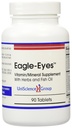 Eagle-Eyes, Salute della visione ottimale con 500 mg Omega 3 Fish Oil, Lutein, Zeaxanthin, Bilberry Fruit Extract, Vitamine A, C, E, Zinco, NAC, Taurina, 90 compresse