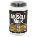 Polvere proteica genuina del latte del muscolo, cioccolato, 2.47 Pound, 16 Servings, 32g Protein, 3g Zucchero, Calcio, Vitamine A, C & D, NSF Certificato per lo sport, Spuntino energizzante, Imballaggio May Vary