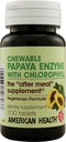 American Health Papaya Enzyme con Chlorophyll - 100 compresse masticabili - promuove l'assorbimento nutriente - Non-GMO, Vegan, Gluten Free - 33 Serve