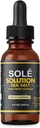 Qei Sole Sea Salt - Composto da cloruro di sodio, potassio, ferro, calcio, magnesio, rame, zinco e altro ancora (Big, 8 0z)