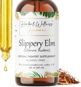 Slippery Elm (Ulmus Rubra) Estratto liquido senza alcool di corteccia secca (2 oz)